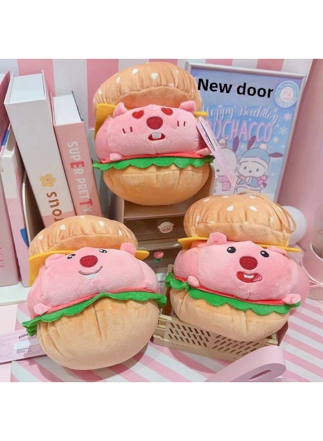 8 Inch Grab Machine Doll Doll Small Wen Chuang Doll Hamburger Plush Toy Activities Hand Gift-Specifications:Style 7 Is About 20cm, 12 Pieces Per Pack-Color:Place An Order In Multiples Of 12 For A Single Option, As Shown In The Actual Photo - Image 2