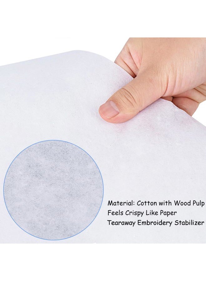 simthread Tear Away Embroidery Stabilizer Backing - 1.8 Ounces Medium Weight 10" x 25 Yards/Roll - Image 4
