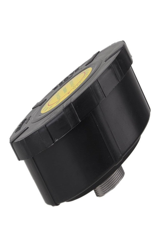 أكس أم أتش أف غطاء بلاستيكي أسود 1BSP خيط ذكر مرشح مدخل ضاغط الهواء كاتم الصوت XMHF - Image 3