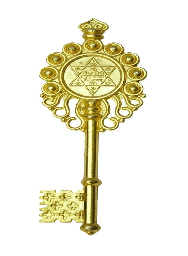 Emagnet Kuber Kunji Key for Money and Prosperity | Original Brass Vastu & Feng Shui Key | Wealth & Good Luck Symbol | Home & Office Décor | Ideal Gift | Pack of 1 - Image 1