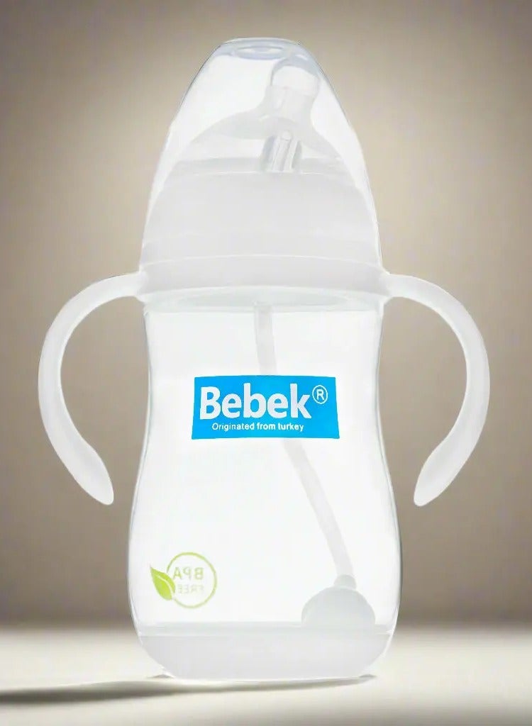 Bebek Natural Feeling Anti-Colic Baby Bottle, BPA free, 240/180ml, all nipple sizes