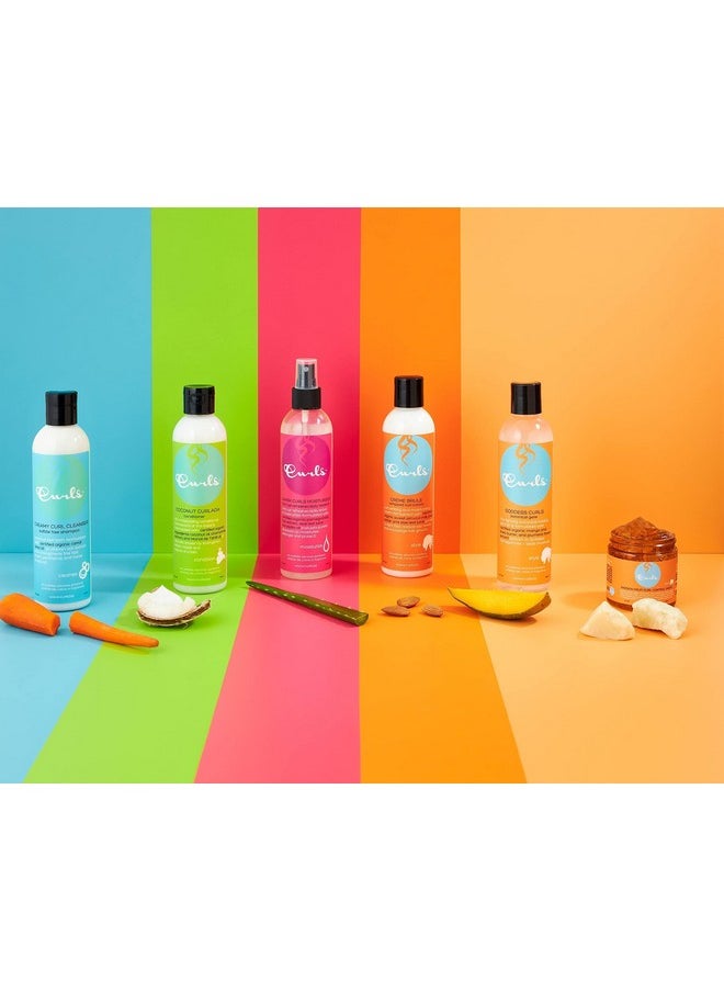 Curls Curls Goddess Botanical Gel - Fights Frizz & Defines Great For Humid Climates - Set and Keep Hair In Place - No Sulfates or Parabens - For All Types, 8 Fl Oz  - Image 2