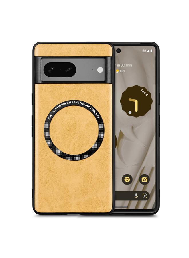 S-TOP Case For Google Pixel 6 Pro Solid Color Leather Skin Back Cover Phone Case - Image 1