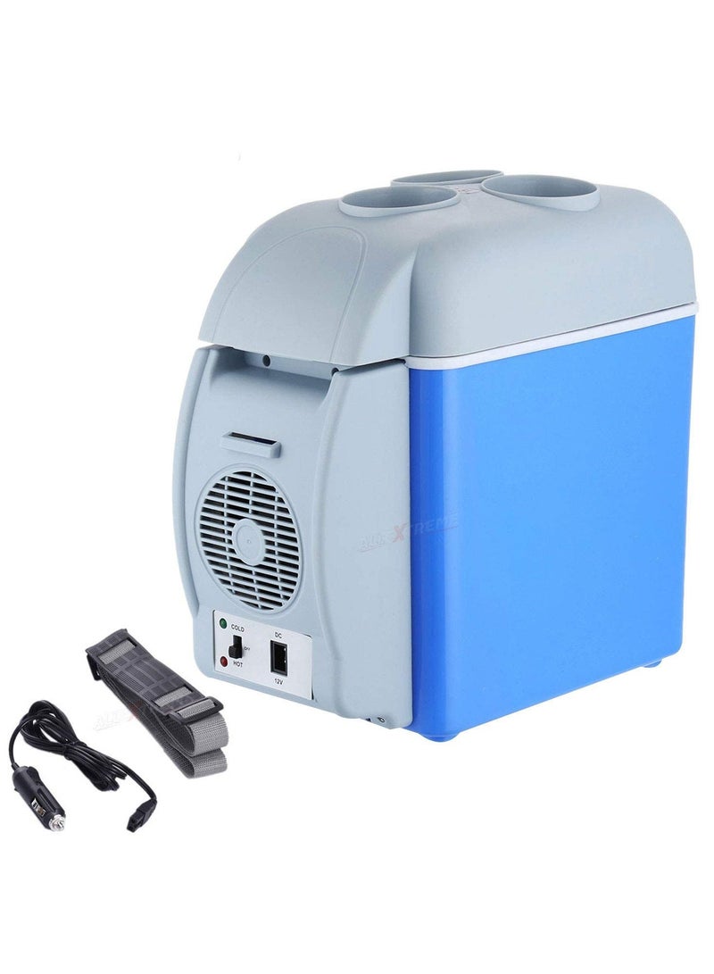 7.5L Dual Function Refrigerator, Mini car Travel Fridge - Image 1