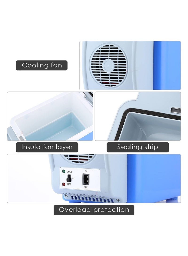 7.5L Dual Function Refrigerator, Mini car Travel Fridge - Image 4
