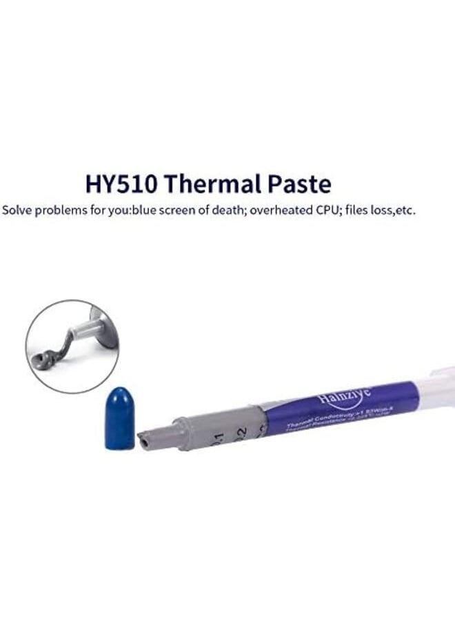 BAGGRA Pedkit Thermal Grease Cpu Vga Led Chipset Silicone Plaster For All Coolers Hy510 2 Pieces Grey  - Image 3