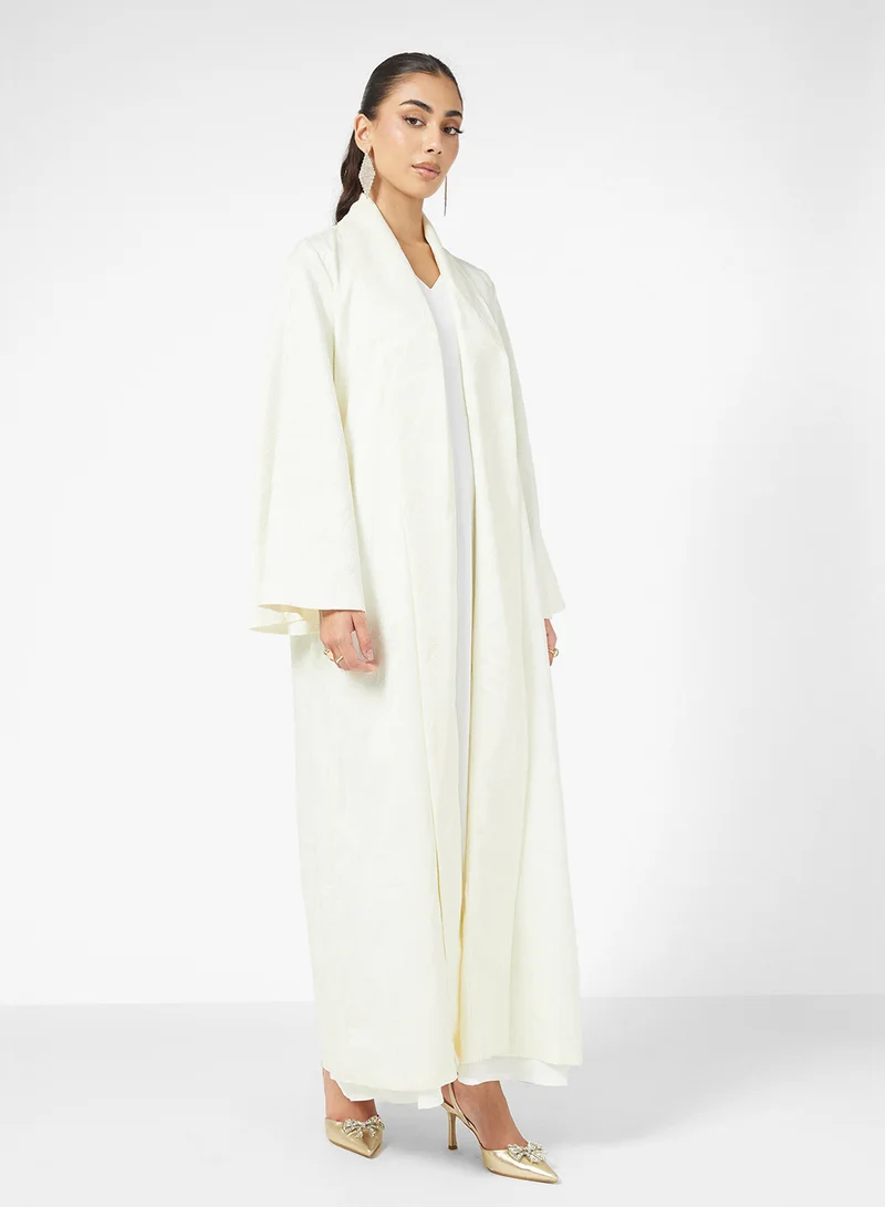 خزانة Textured Abaya