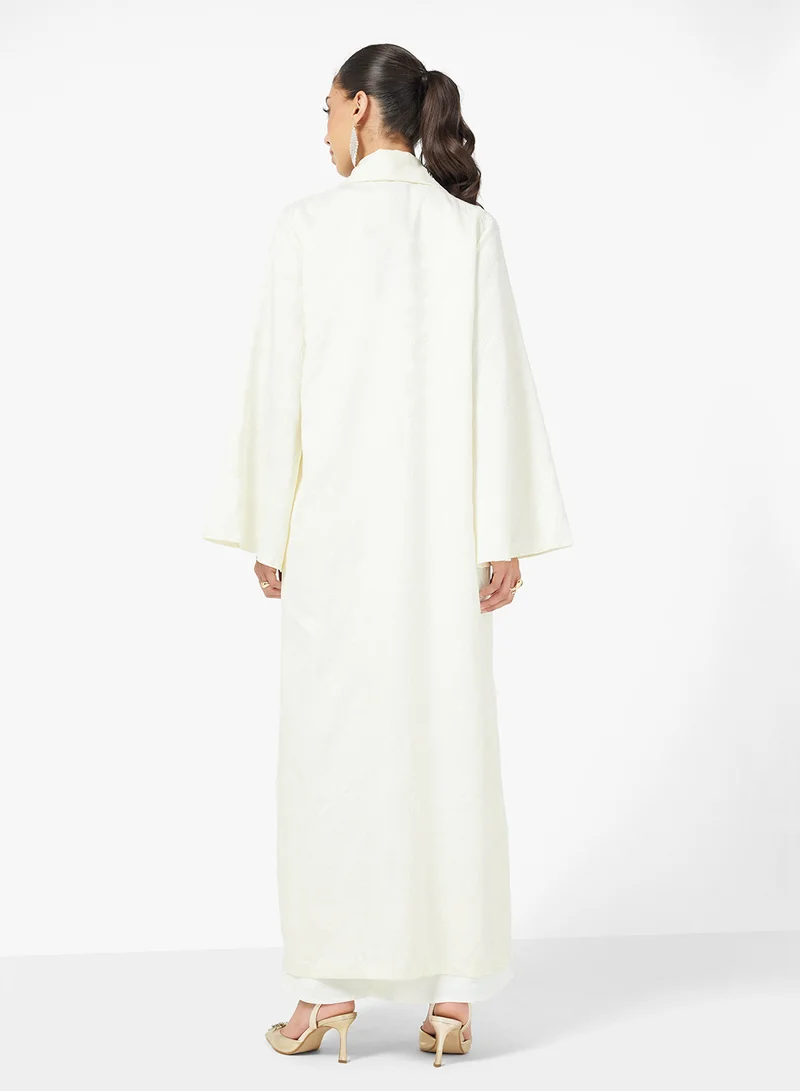 خزانة Textured Abaya