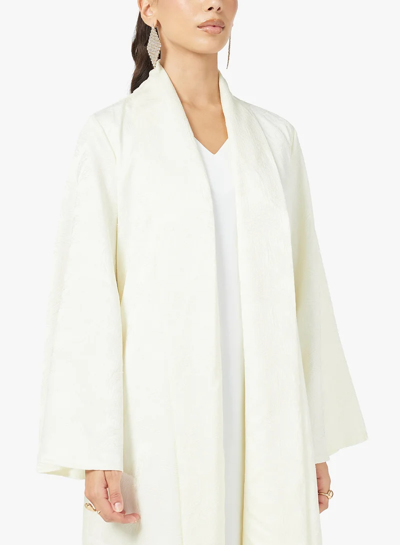 Khizana Textured Abaya