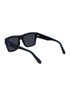 Calvin Klein Jeans Men's Rectangular Sunglasses - CKJ23605S-002-5618 - Lens Size: 56 Mm  - Image 3
