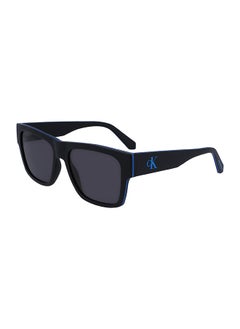 Calvin Klein Jeans Men's Rectangular Sunglasses - CKJ23605S-002-5618 - Lens Size: 56 Mm  - Image 2