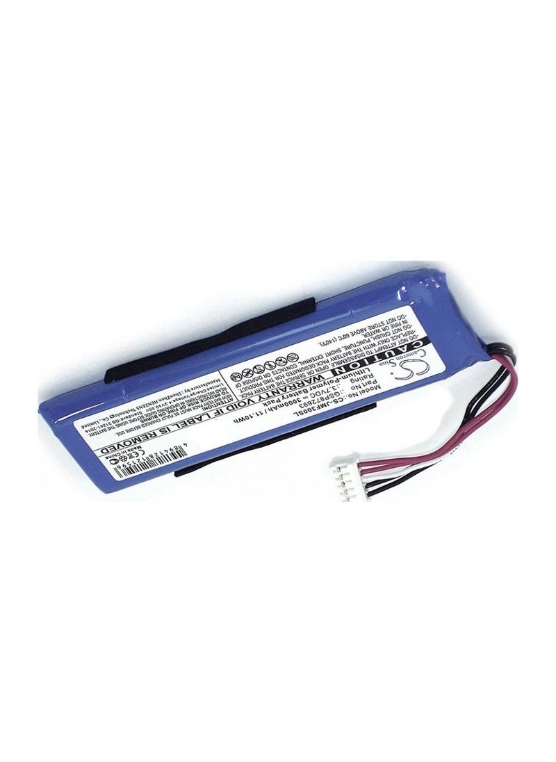 Cameron Sino - Cameron Sino 3000mAh / 11.10Wh Lithium polymer Battery for JBL Flip 3 Bluetooth Speaker Replacement Part No GSP872693, P763098 03 - Image 1