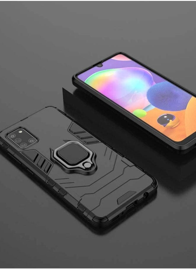 ماركة غير محددة - جراب Samsung Galaxy A31 مع جراب مضاد للصدمات - Image 1