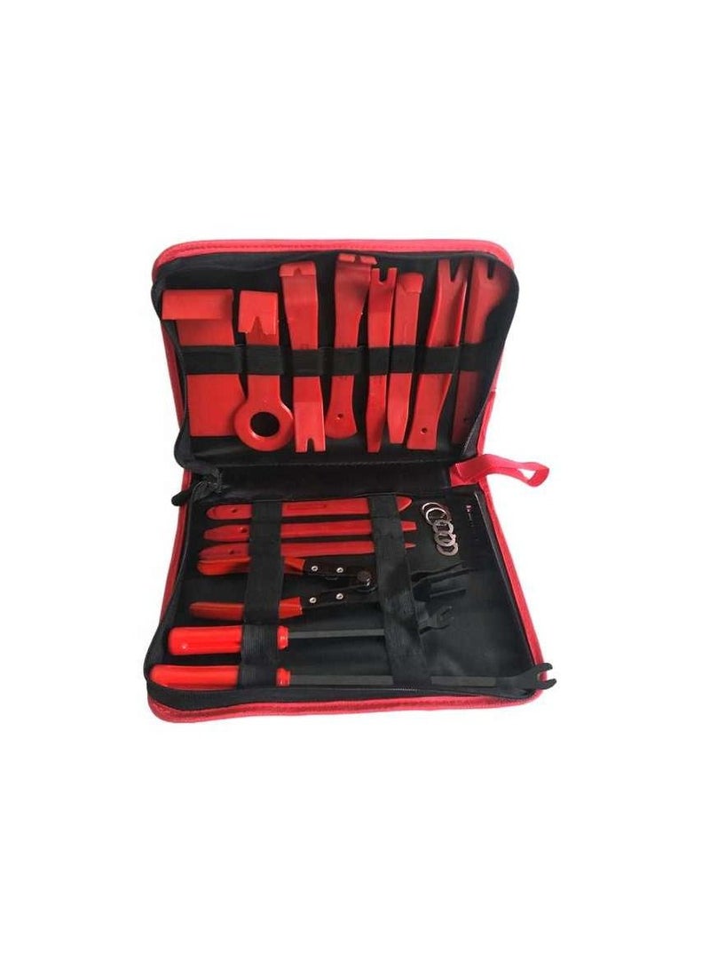 Generic 19pcs Car Instrument Plate Edge Remover Kit with Carrying Bag - Image 1
