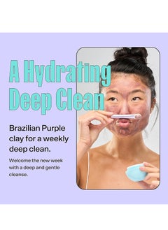 Bubble Skin care bubble - clay facial mask for cleaning and toxin removal - suitable for all skin types -45ml  - Image 3
