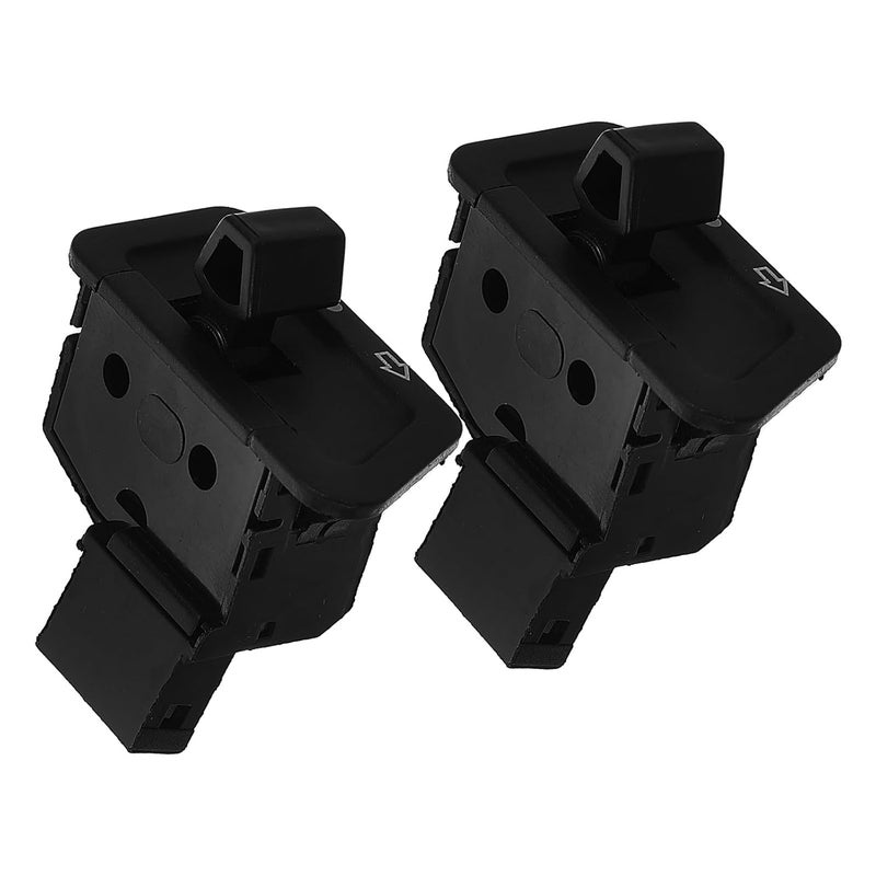 VOSAREA 2pcs Universal Motorcycle Turn Signal Switch Replacement Parts for Motorbike Light Control Compatible with Electric and Fuel Motorcycles - Image 1