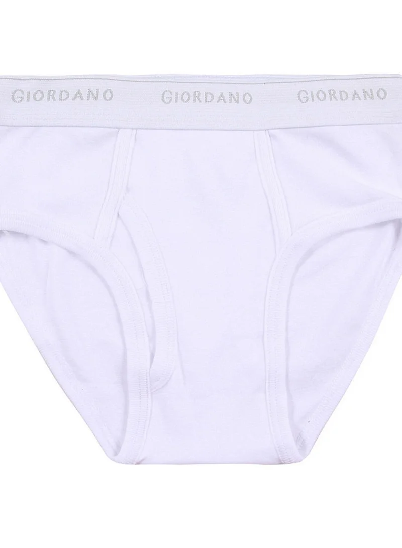 GIORDANO Men's Cotton Classic fit Briefs - 6-Pack