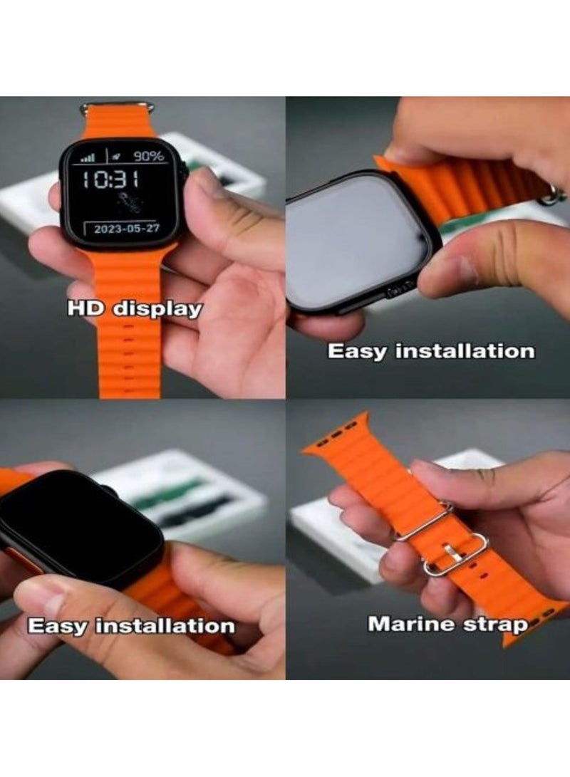 modio 4G Ultra max  2.2 Inch HD Display 4g ran 64 g hard Smart Watch - Image 2