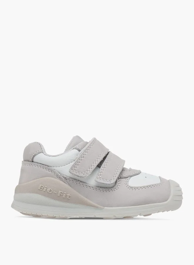 Barefeet Textured Sneakers with Hook and Loop Closure