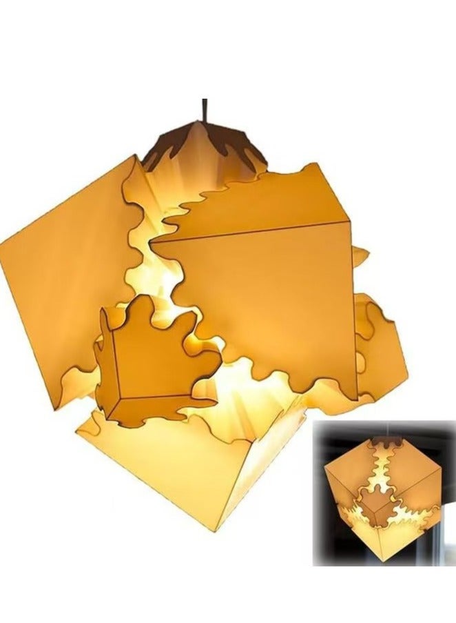 3D Colorful Creative Gear Cube Lamp  - Image 1