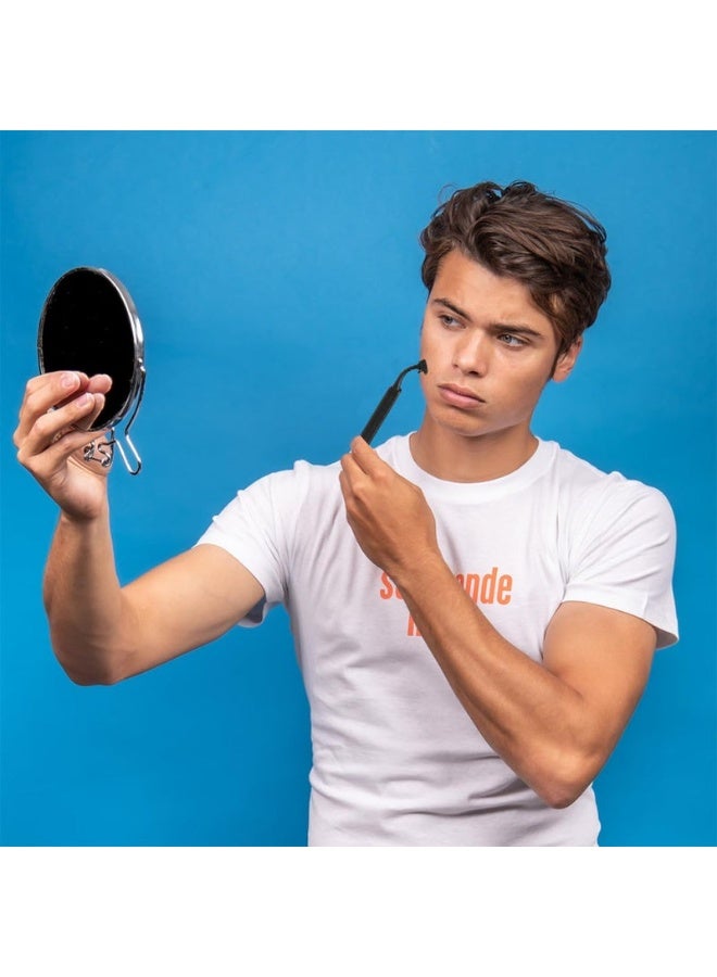 Western Mountains 10pcs Disposable Carbon Steel Hair Trimmer Razors for Men Women Sensitive Skin - Image 4
