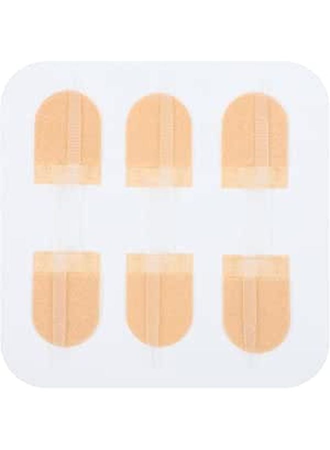 3 Pcs Skin Tone Zip Closure Strips Adhesive Bandages 70mm X 22mm for Outdoor First Aid Wound Closure - Image 1