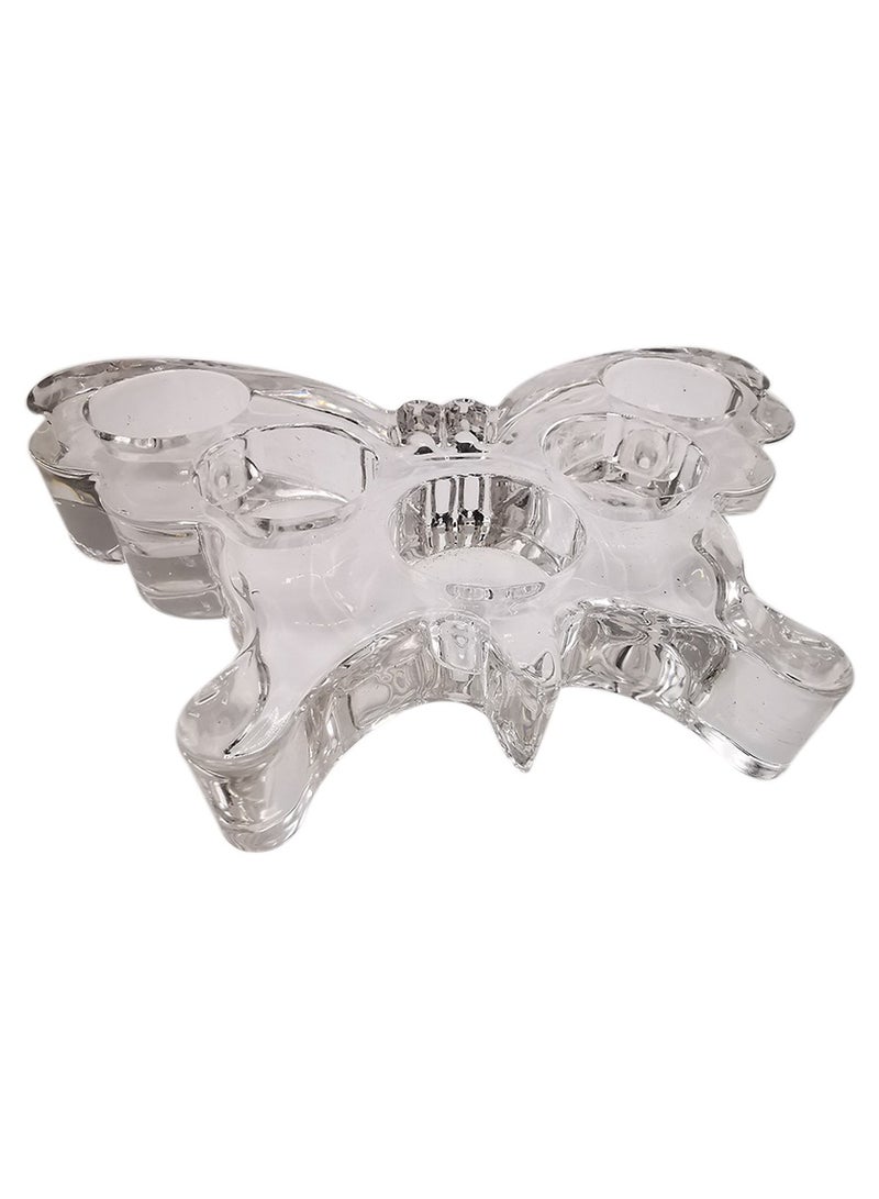 asmat Decorative Butterfly Candle Holder – 5 Slot Tea Light Display for Special Days  - Image 4