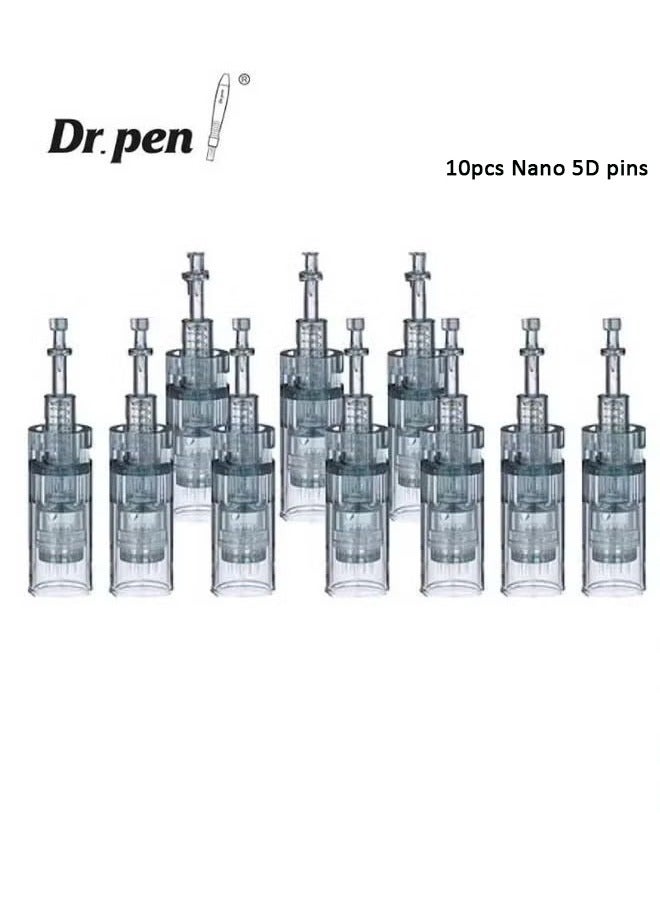 Dr.pen Derma Ultima M8 Replaceable Syringe Barrel Nano 5D Needles 10 Piece Needles 8cm - Image 1