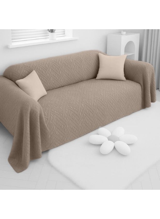 سنوز غطاء كنبه كوفي سبايك جكارد، 250*200 سم - Image 3