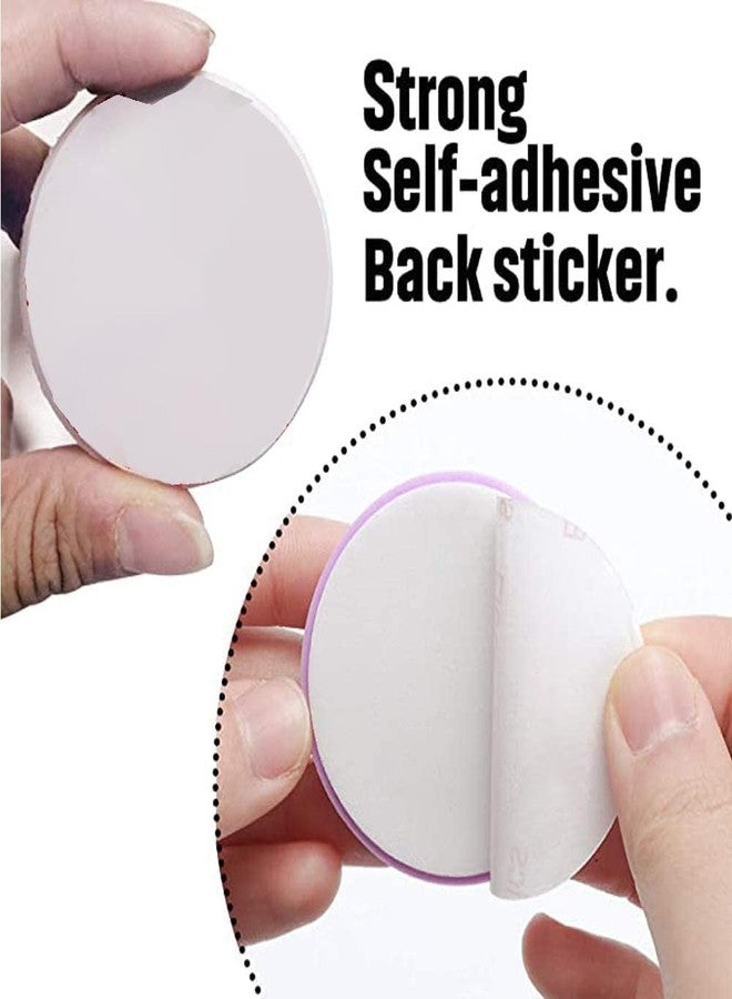 STORE 2508 Store2508 Wall Protectors Self-Adhesive Door Handle Bumper Guard Stopper Rubber Self- Adhesive Crash pad Multicolour (16 Pcs Mixed Colours) - Image 2