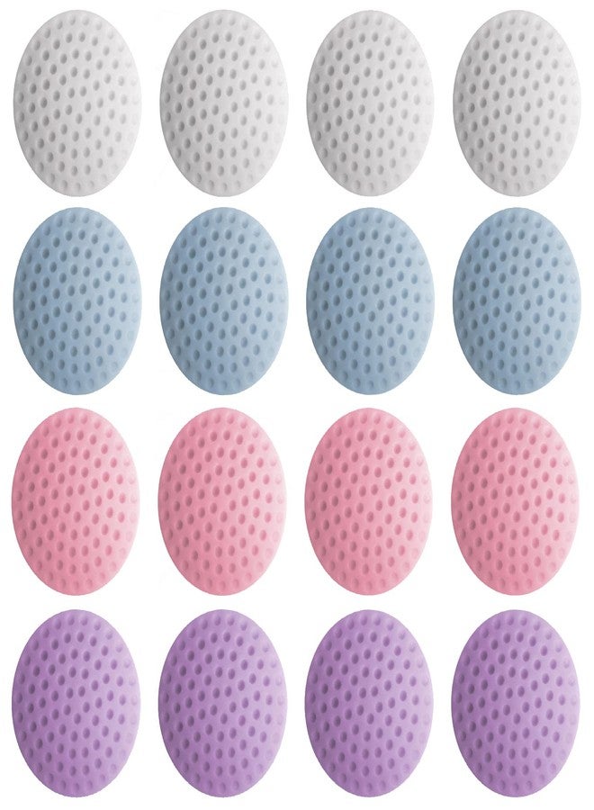 STORE 2508 Store2508 Wall Protectors Self-Adhesive Door Handle Bumper Guard Stopper Rubber Self- Adhesive Crash pad Multicolour (16 Pcs Mixed Colours) - Image 1