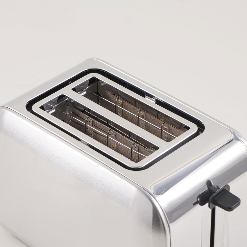 ألبرتو محمصة خبز شريحتين ستانلس ستيل فضية 750 واط - Image 4