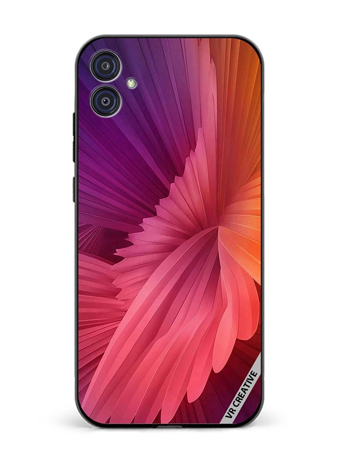 VR CREATIVE Protective Case Cover For Samsung Galaxy M04/F04 Flower Design Multicolour - Image 1