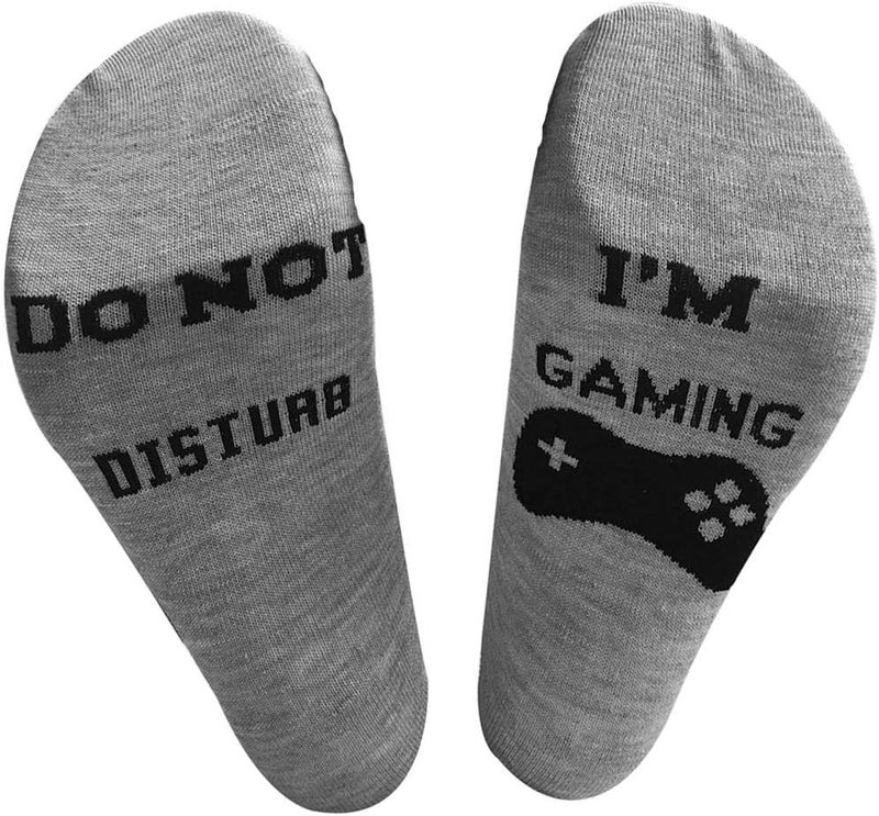 NDLBS Funny Christmas Gifts Novelty Gaming Socks Christmas Stocking Stuffers for Men Teens Boys Kids Him Adult Xmas Gifts - Image 1