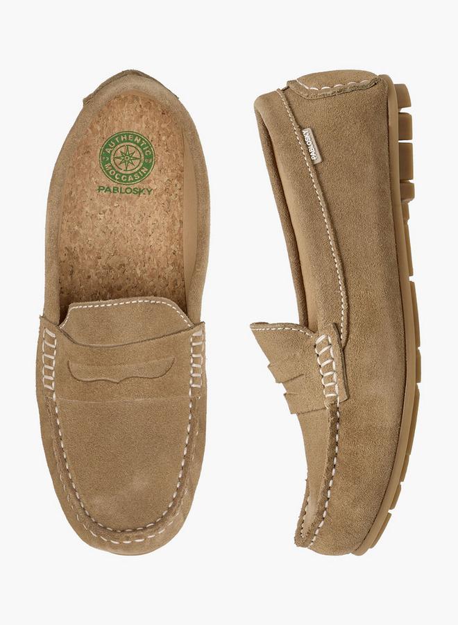 Pablosky Boys Leather Slip-On Loafers - Image 3