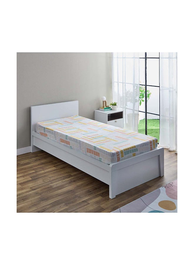 Home Box Nora Savana Microfibre Single Fitted Sheet 190 x 25 x 90 cm  - Image 1