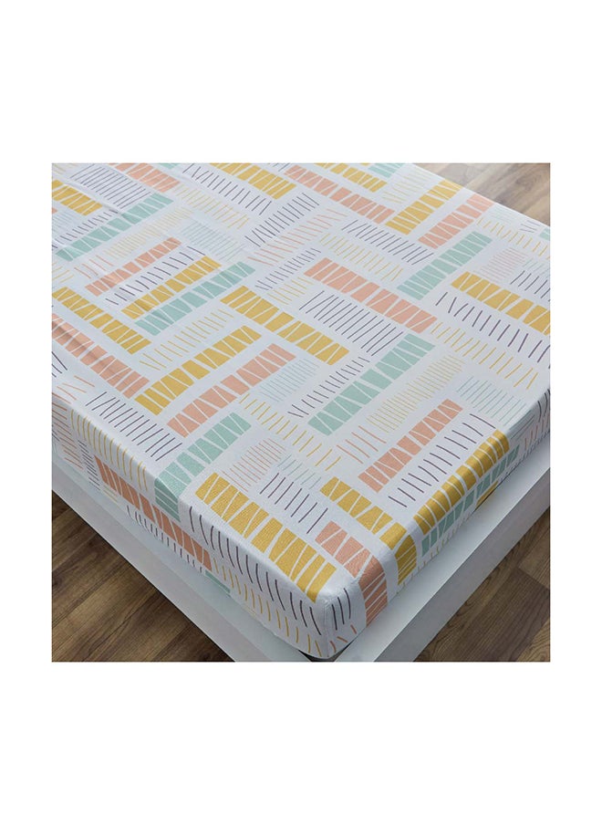 Home Box Nora Savana Microfibre Single Fitted Sheet 190 x 25 x 90 cm  - Image 3