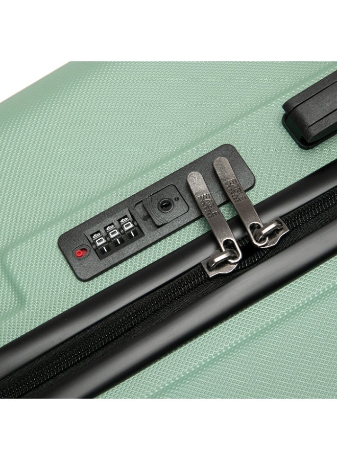 Eagle Express Superior 3-Piece Hard Trolley Luggage Set (20/24/28 Inch) – Green Tea – ABS Scratch-Resistant Suitcases with 360° Spinner Wheels, 1-Year Warranty - Image 3