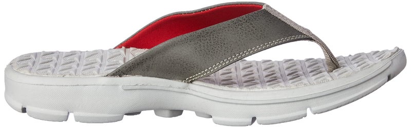 Power Men's SOFT E Grey Flip Flops - 8 UK (8712539) - Image 4