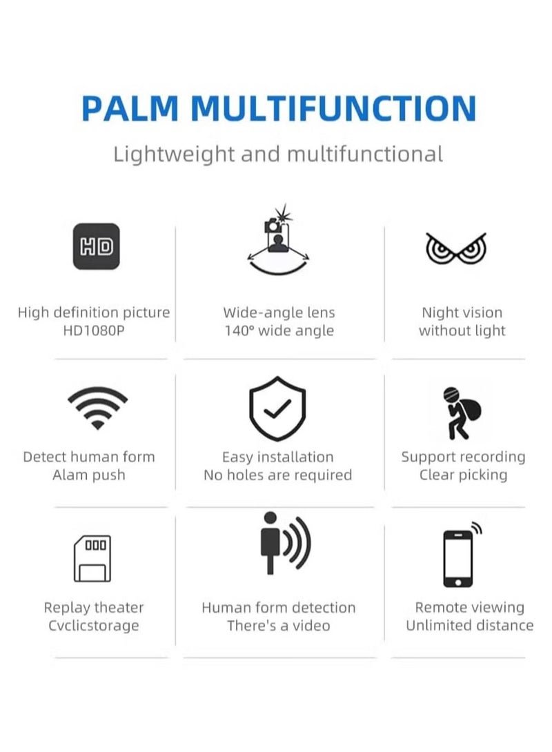 JAJEEK X5 Wireless 1080P HD Security Camera – IR Night Vision, Remote Control, Motion Detection, 64GB Storage, Perfect for Home Monitoring - Image 4