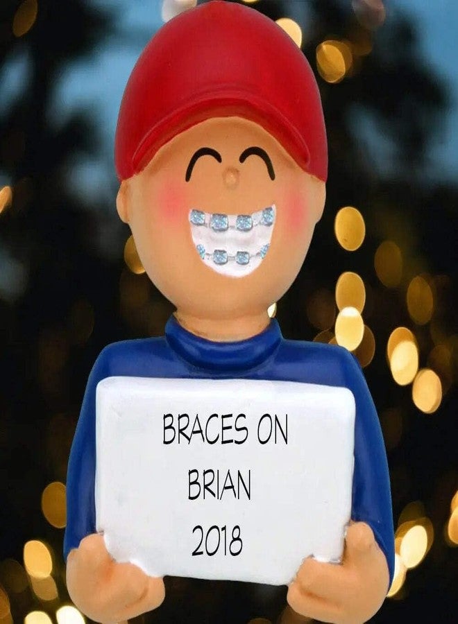 سنترال زينة شجرة عيد الميلاد مخصصة للرجال على شكل تقويم أسنان - Image 2