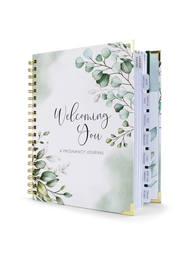 ZICOTO Pregnancy Journal and Memory Book with Stickers and Keepsake Pocket - Lovely Must Have Gift for First Time Moms to Be - The Perfect Planner to Track Your Little Ones Life-Changing Journey - Image 1