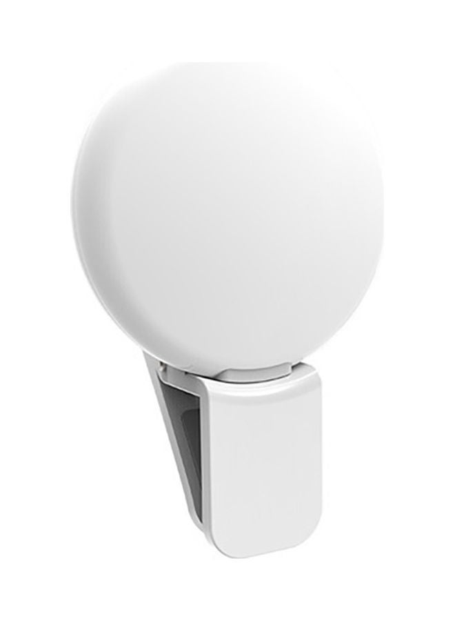 NIBEMINENT Universal LED Mobile Phone Selfie Photography Flash Fill Light White  - Image 1