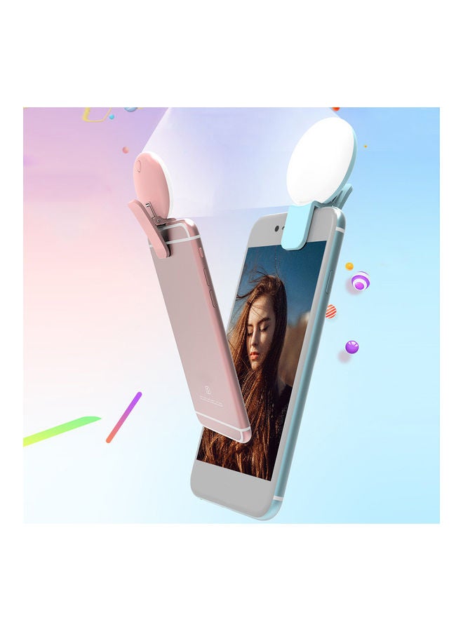 NIBEMINENT Universal LED Mobile Phone Selfie Photography Flash Fill Light White  - Image 3