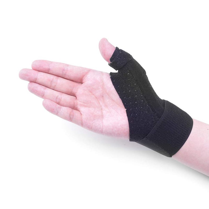 LORDGRACE Thumb Splint Brace - Reversible Thumb & Wrist Stabilizer Splint for BlackBerry Thumb, Trigger Finger, Pain Relief, Arthritis, Tendonitis, Sprained and Carpal Tunnel Supporting, Lightweight and Breatha - Image 1