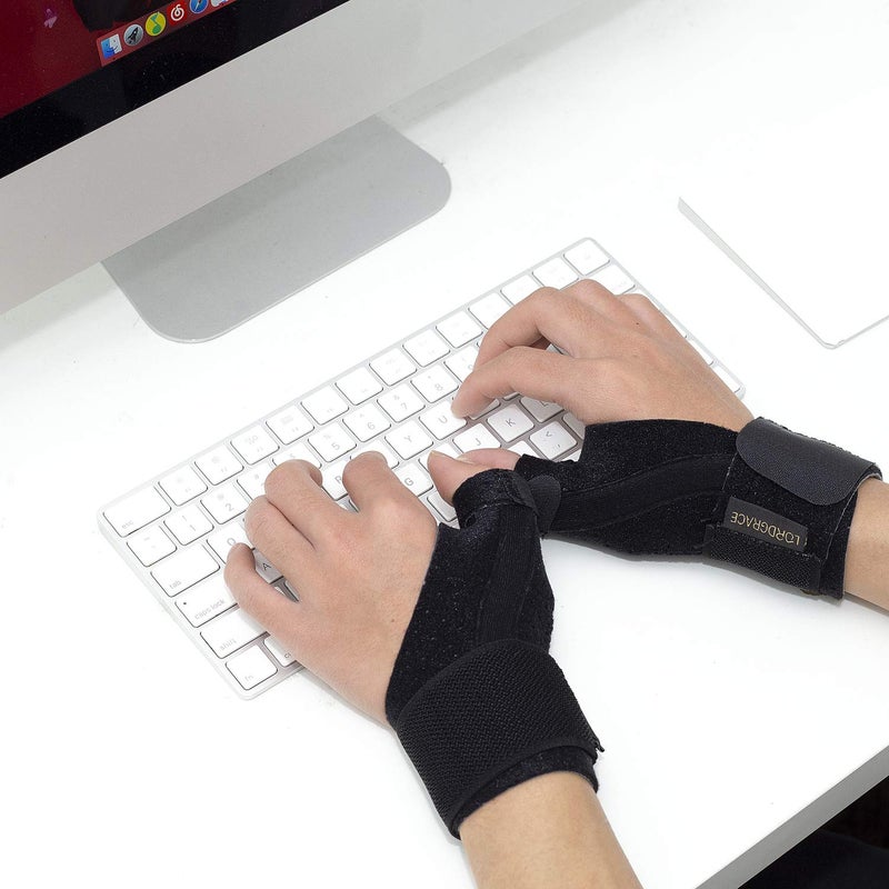 LORDGRACE Thumb Splint Brace - Reversible Thumb & Wrist Stabilizer Splint for BlackBerry Thumb, Trigger Finger, Pain Relief, Arthritis, Tendonitis, Sprained and Carpal Tunnel Supporting, Lightweight and Breatha - Image 5