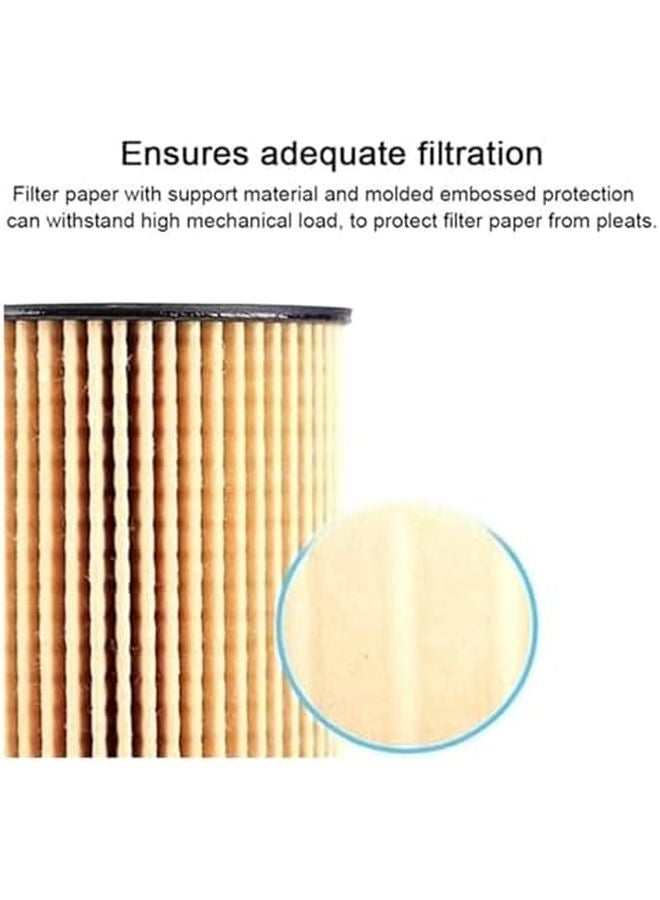 6 قطع فلتر زيت لجيب جراند شيروكي WK2 2010-2019 ورانجلر 2014-2017 محرك 3604 سي سي - Image 4