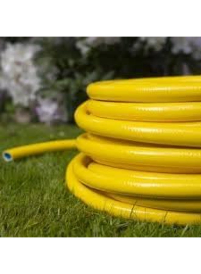 Fixer 10 Meter Yellow Hose Pipe – 1/2 Inch Diameter Flexible Garden Water Hose for Home, Lawn, Car Wash & Outdoor Cleaning - Image 2