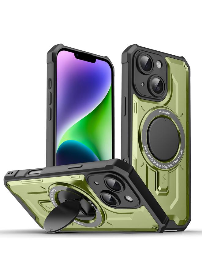 S-TOP Case For iPhone 14 Plus Invisible Bracket MagSafe Magnetic Phone Case - Image 1