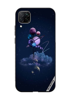VR CREATIVE Protective Case Cover For Huawei Nova 7i/P40 Lite Galaxy Design Multicolour  - Image 1